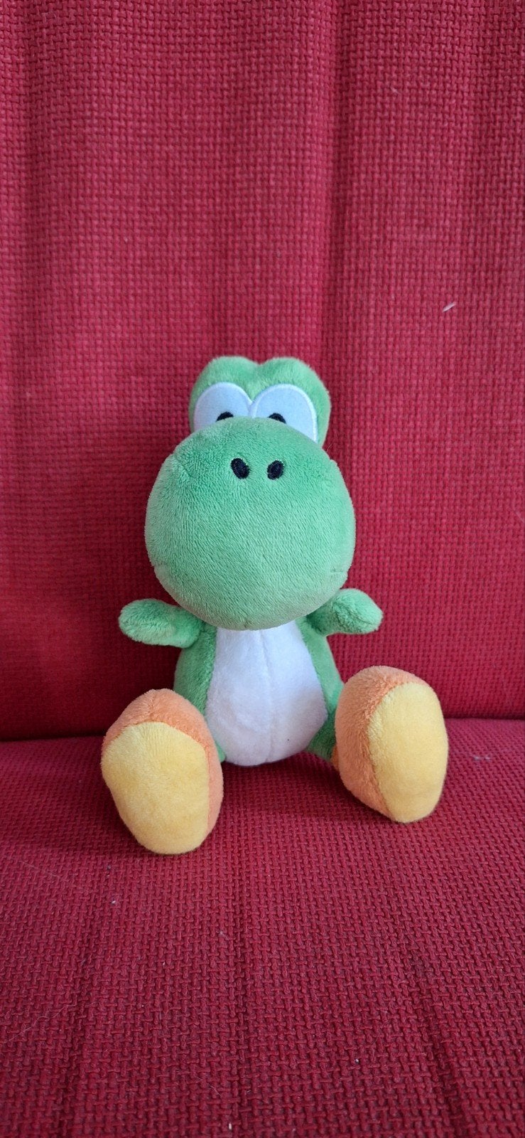 Zeldzame Yoshi Island DS Groene Yoshi Knuffel 2007, Groen, Dinosaurus, Ophalen of Verzenden, Nintendo