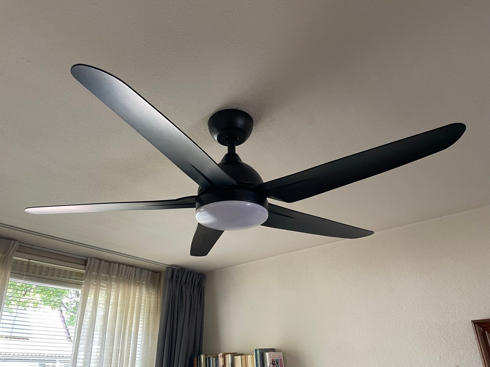 2x Evolar Plafondventilator met dimbare verlichting, Witgoed en Apparatuur, Ophalen, Ventilator met afstandsbediening, Zo goed als nieuw