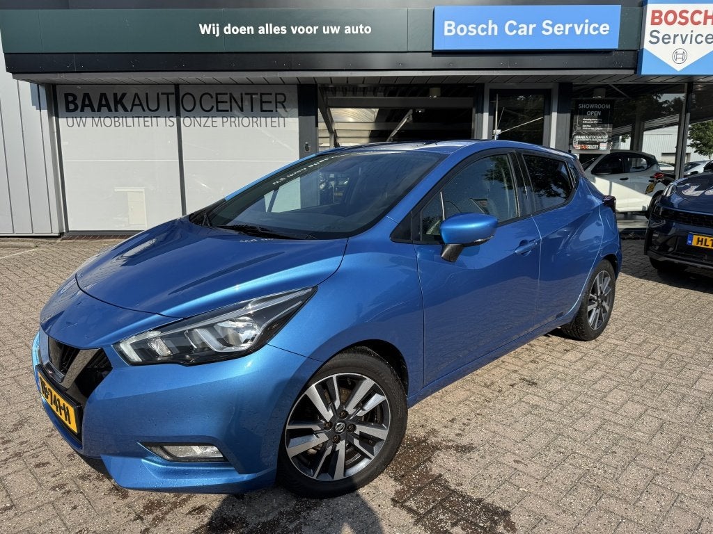 Nissan Micra 0.9 IG-T N-Connecta | Camera | Navigatie | Clim, Auto's, Voorwielaandrijving, Stof, Euro 6, 525 kg