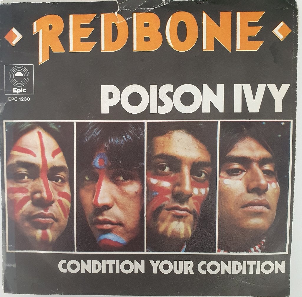 Redbone - Poison Ivy, Gebruikt, 7 inch, Nederlandstalig, Fotohoes