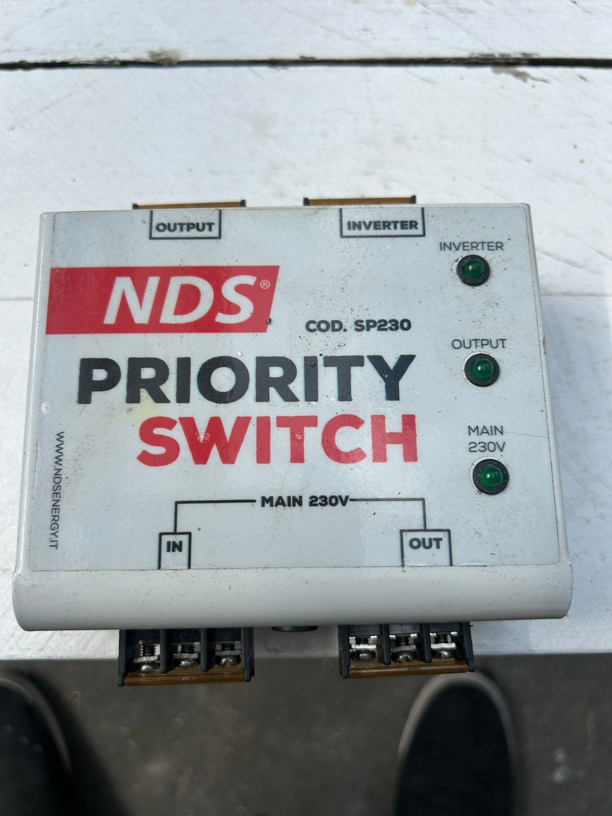 NDS prioriteit schakelaar SP 230, Verzenden, Zo goed als nieuw