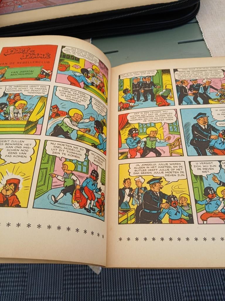 Sjors en Sjimmie bij de Baanbrekers - Gelezen Stripboek, Eén stripboek, Ophalen of Verzenden, Gelezen, Frans Piët