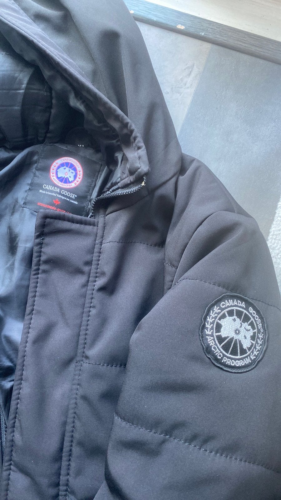 Canada Goose XL, Ophalen of Verzenden, Zo goed als nieuw, Zwart