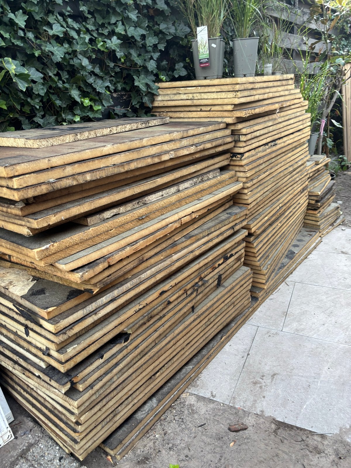 Grote partij PIR isolatieplaten 120x60cm, 3cm dik, Gebruikt, Hardschuim (Pir), 15 m² of meer, Vloerisolatie