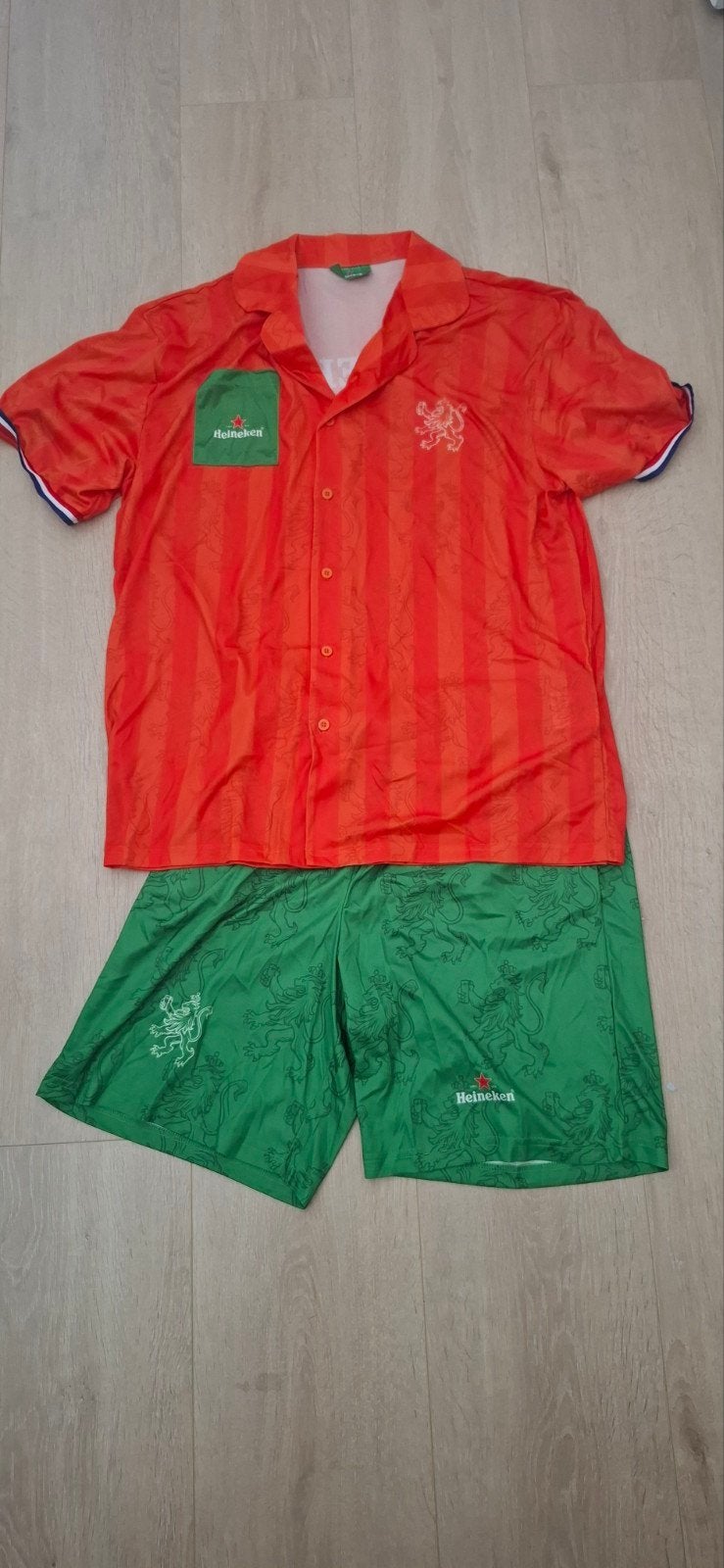 Heineken pilsjama maat L/XL, Ophalen of Verzenden, Maat 56/58 (XL), Voetbal