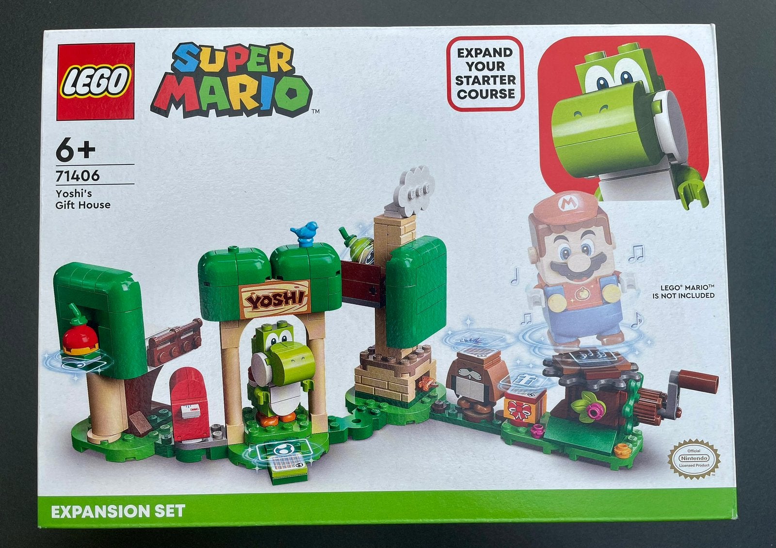 TE KOOP: Lego Super Mario 71406 Yoshi’s cadeauhuisje ZGAN, Lego, Ophalen of Verzenden, Zo goed als nieuw, Compleet