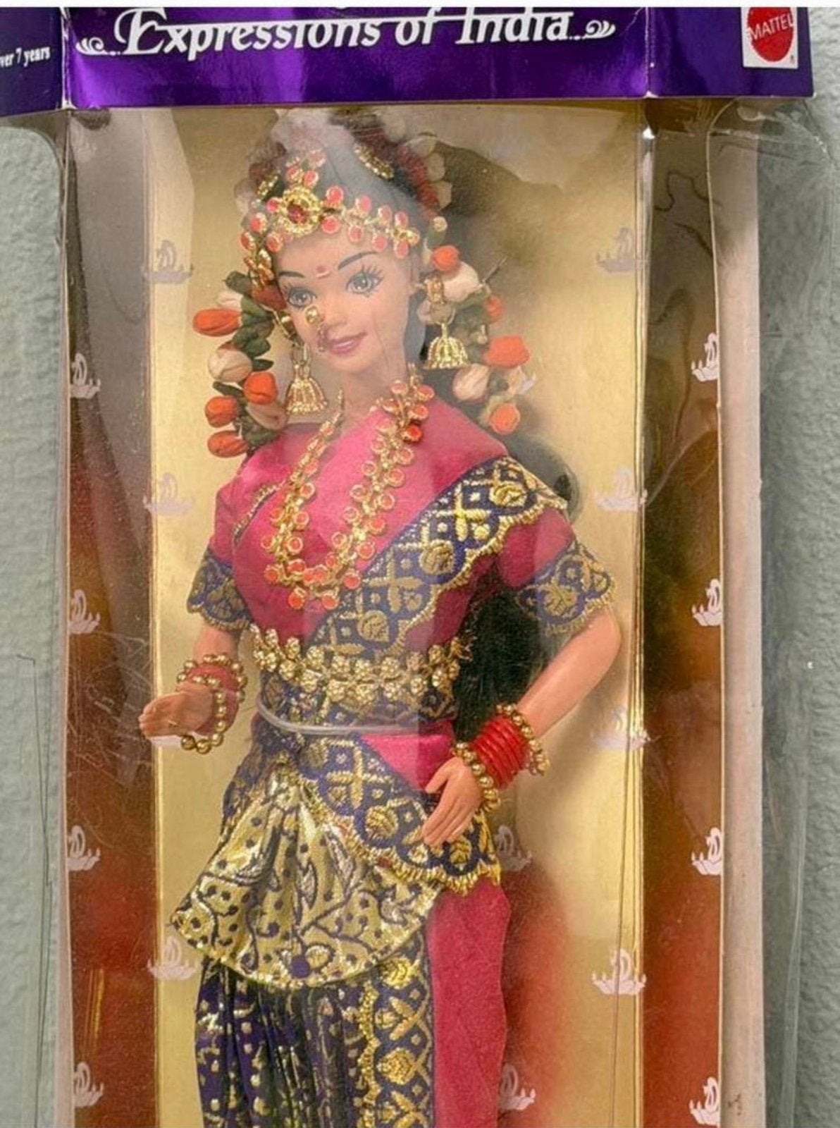 Vintage zeldzame Barbie Swapna Sundari Expressions of India, Verzamelen, Ophalen of Verzenden, Zo goed als nieuw, H, H