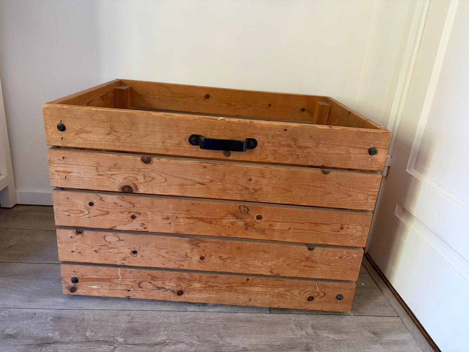 IKEA Sten Houten Opbergkist / Opbergbak, Huis en Inrichting, Ophalen, Gebruikt, 50 tot 100 cm, 75 tot 100 cm