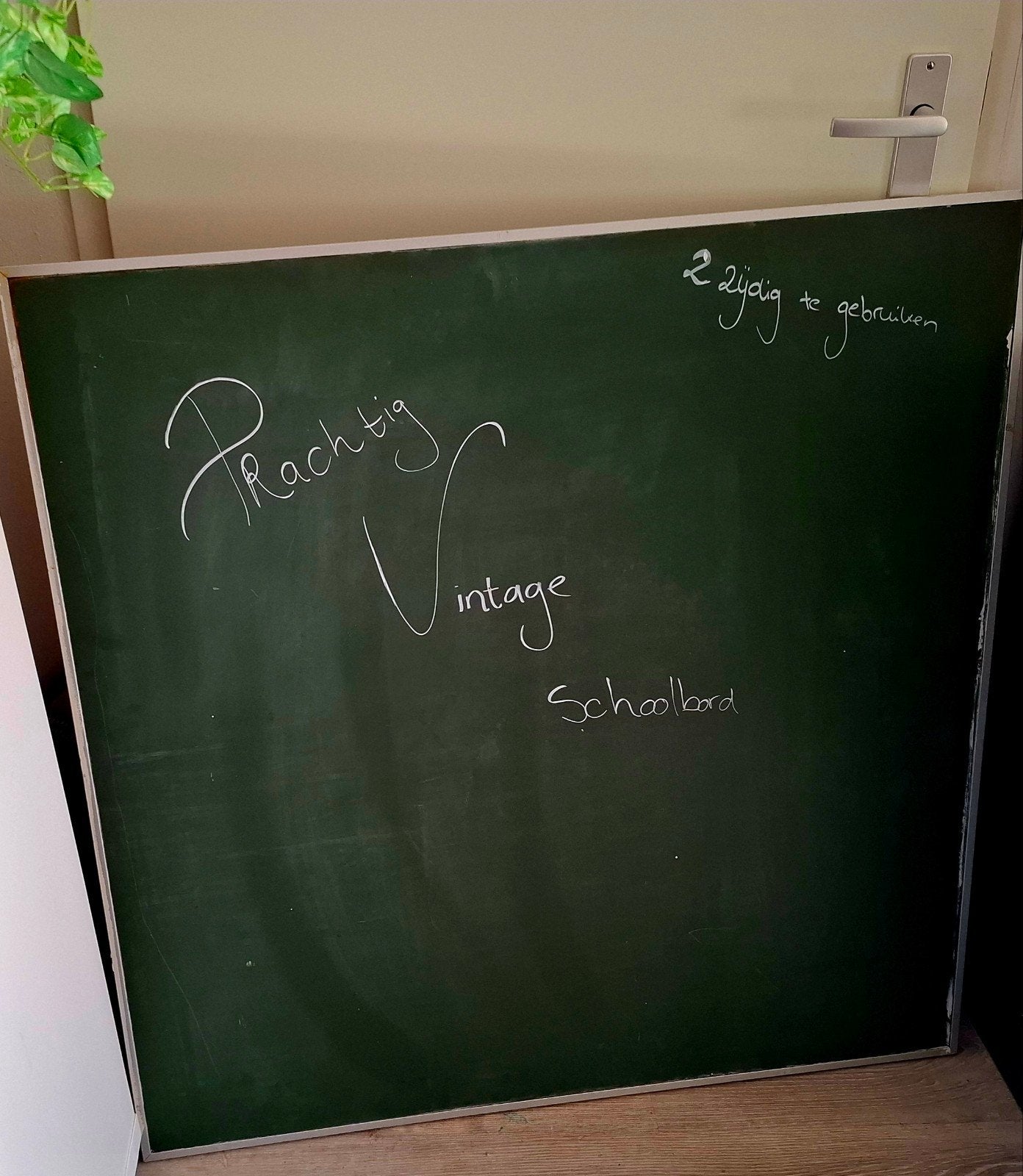 Vintage Schoolbord Krijtbord - Dubbelzijdig, Ophalen, Overige thema's