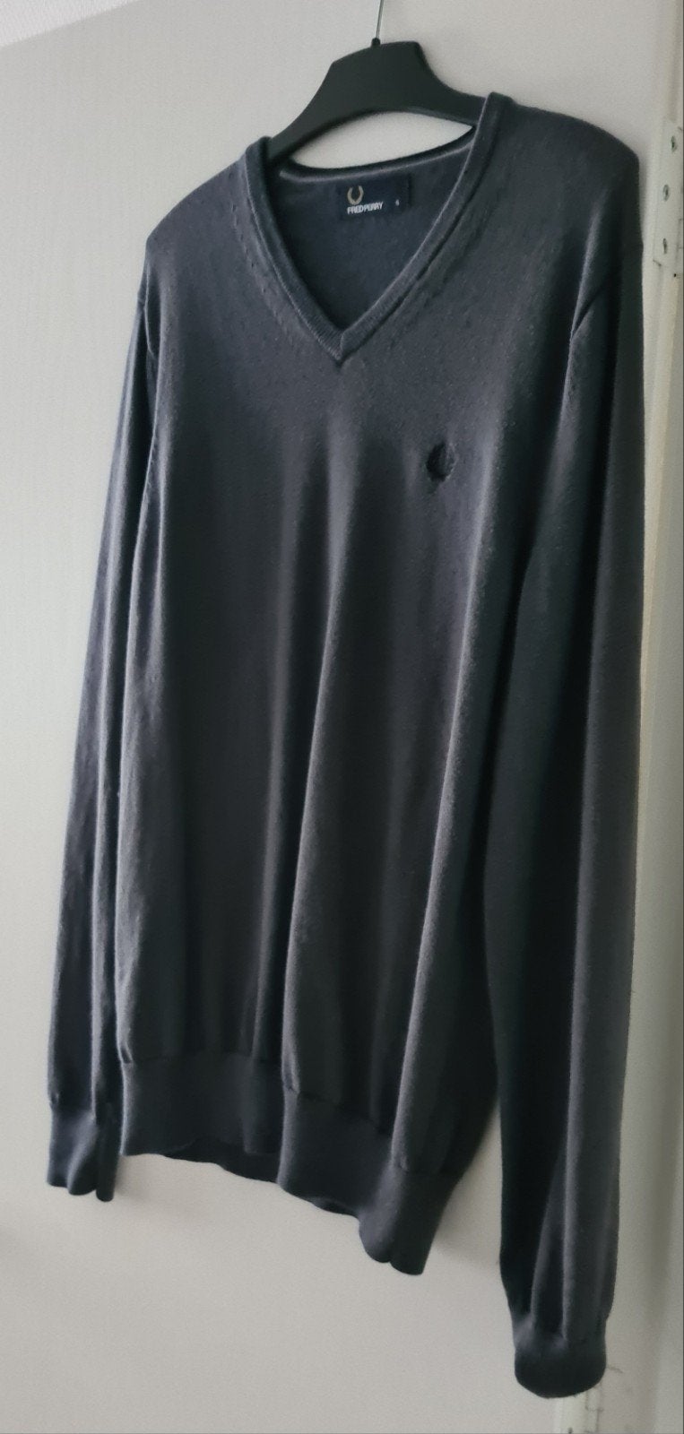 Fred Perry trui, Kleding | Heren, Ophalen of Verzenden, Zo goed als nieuw, Maat 46 (S) of kleiner, Grijs