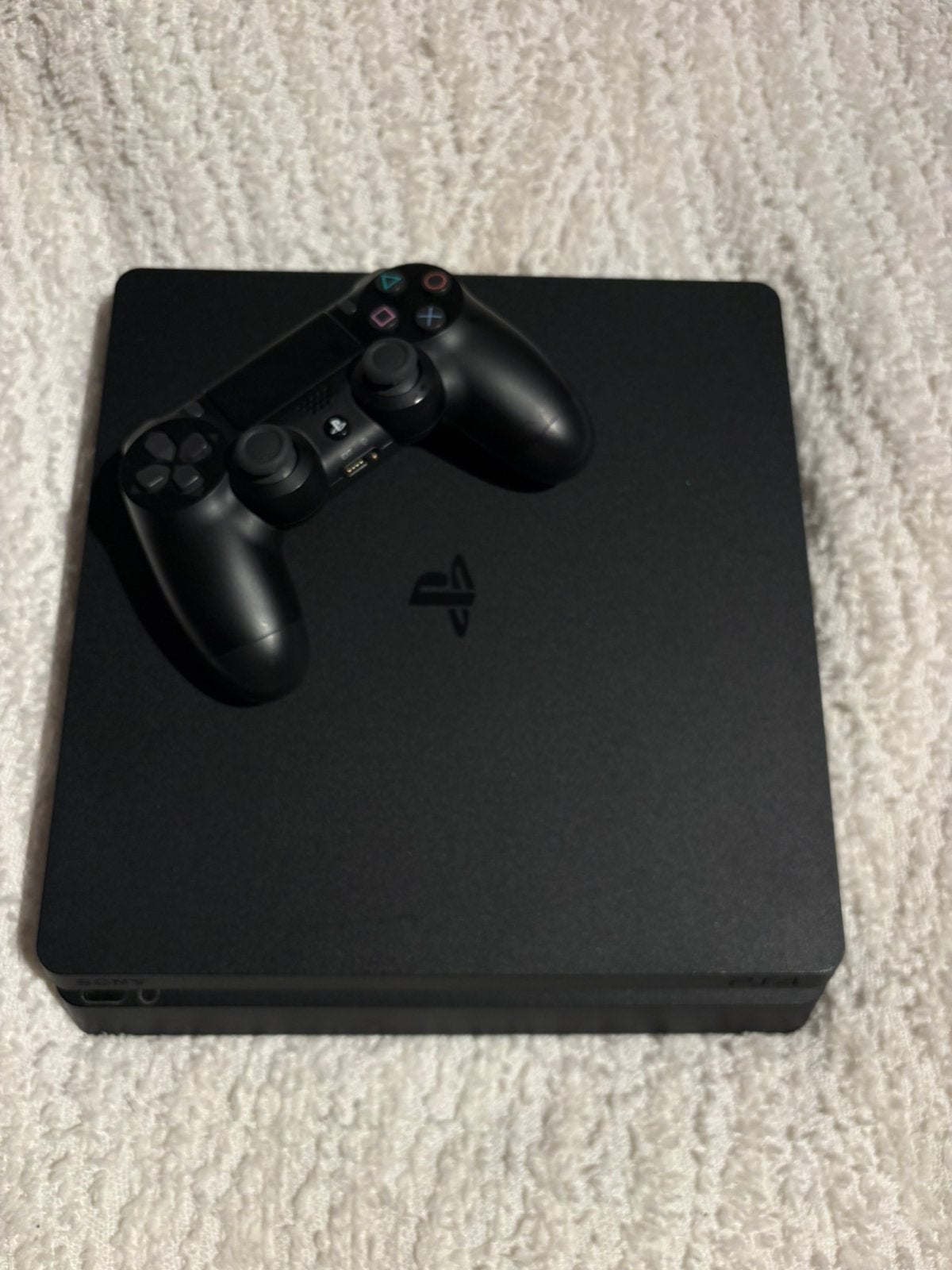 PS4 Slim met controller, FIFA 20 en De Sims 4, Ophalen, Met 1 controller, Slim, 500 GB