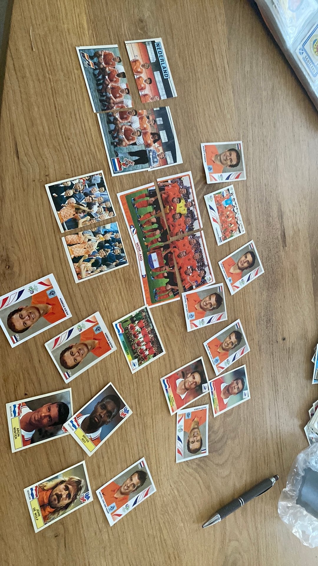 Panini Nederlands elftal  vanaf 88, Ophalen of Verzenden, Zo goed als nieuw, Overige binnenlandse clubs, Poster, Plaatje of Sticker