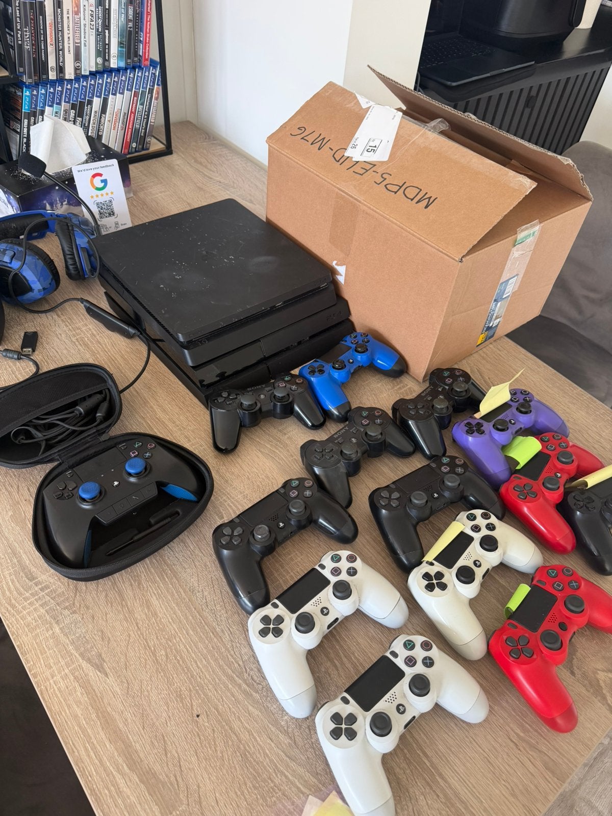 Partij defect! PlayStation 4, ps4 pro, ps4 slim, controller, Spelcomputers en Games, Spelcomputers | Sony PlayStation 4, Met 2 controllers