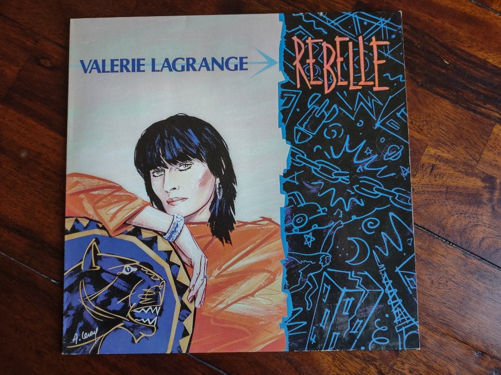 LP - Valerie Lagrange - Rebelle, Ophalen of Verzenden, Zo goed als nieuw, Pop, LP