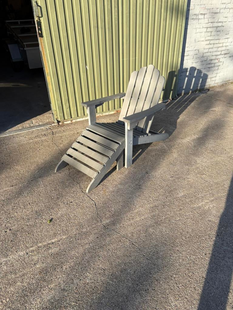 Houten (lig) stoelen, Tuin en Terras, Tuinstoelen, Ophalen, Zo goed als nieuw, Hout