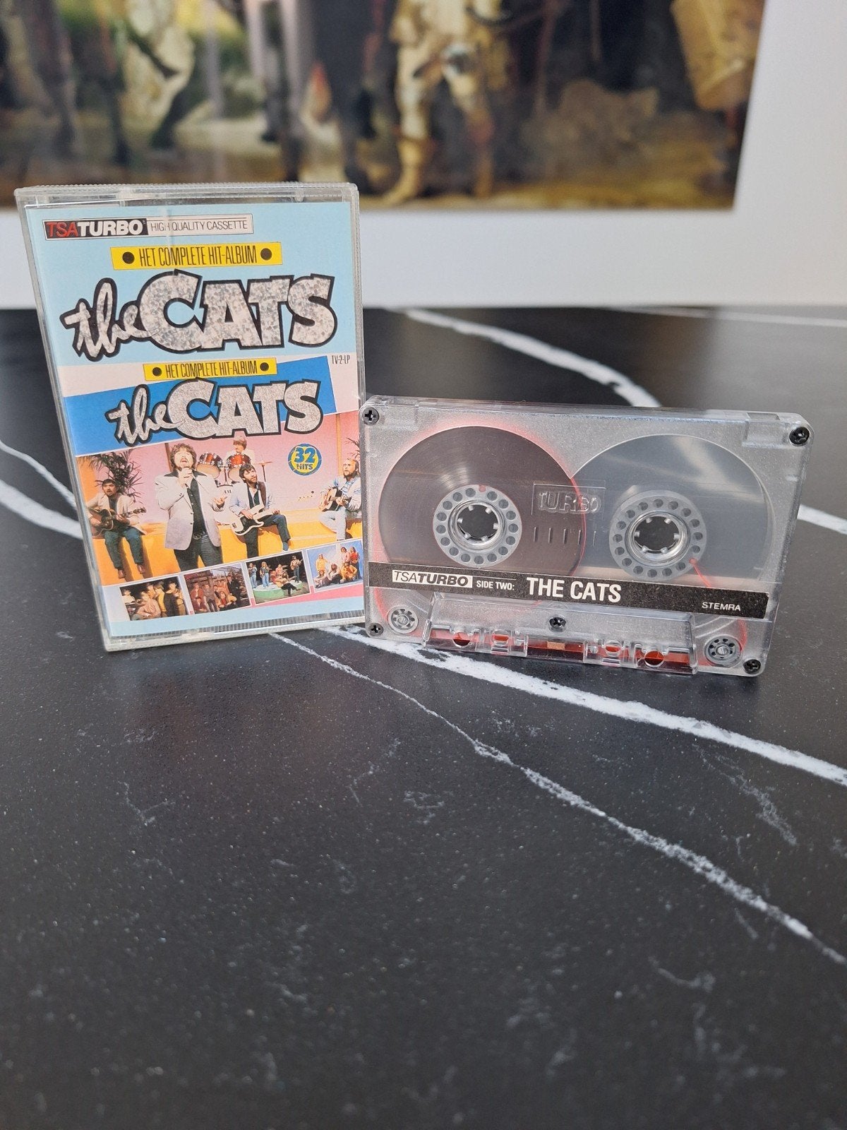 The Cats - Het Complete Hit Album Cassette, Cd's en Dvd's, Gebruikt, 1 bandje, Ophalen of Verzenden, Origineel