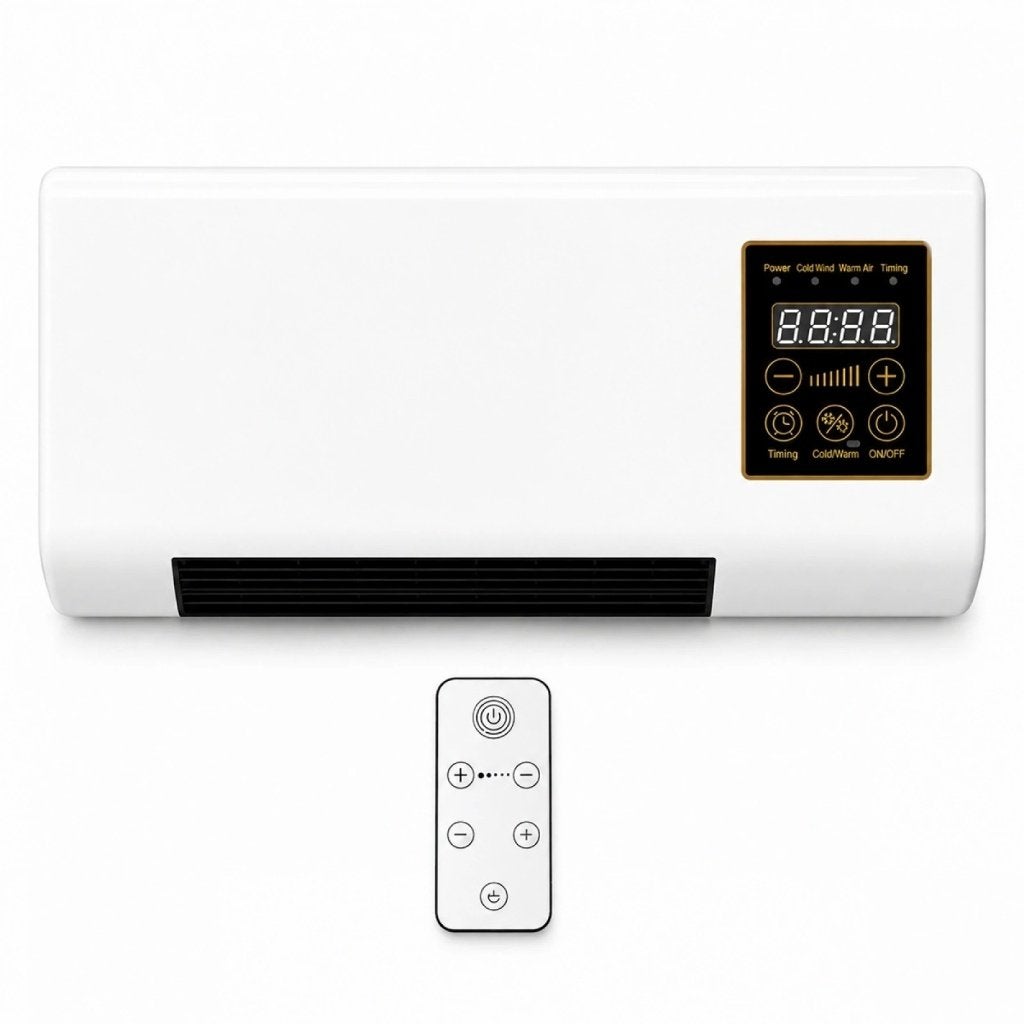 Luxe elektrische wandkachel met afstandbediening (2000 Watt), Huis en Inrichting, Ophalen of Verzenden, Nieuw, Elektrisch, Overige soorten