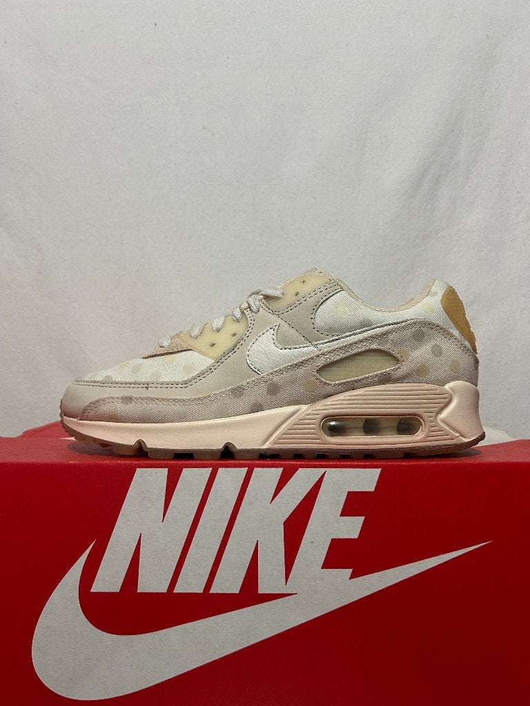 ALS NIEUW Maat 40 - Nike Air Max 90 NRG Pale Ivory Polka Dot, Overige kleuren, Verzenden, Nike, Nike