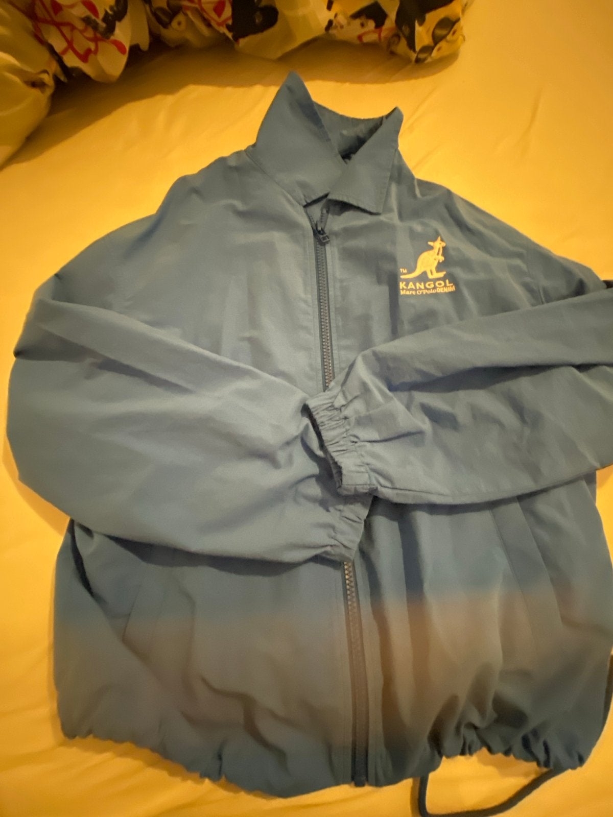 Origineel Marc O'Polo x Kangol Vestje maat s, Ophalen of Verzenden, Zo goed als nieuw, Blauw