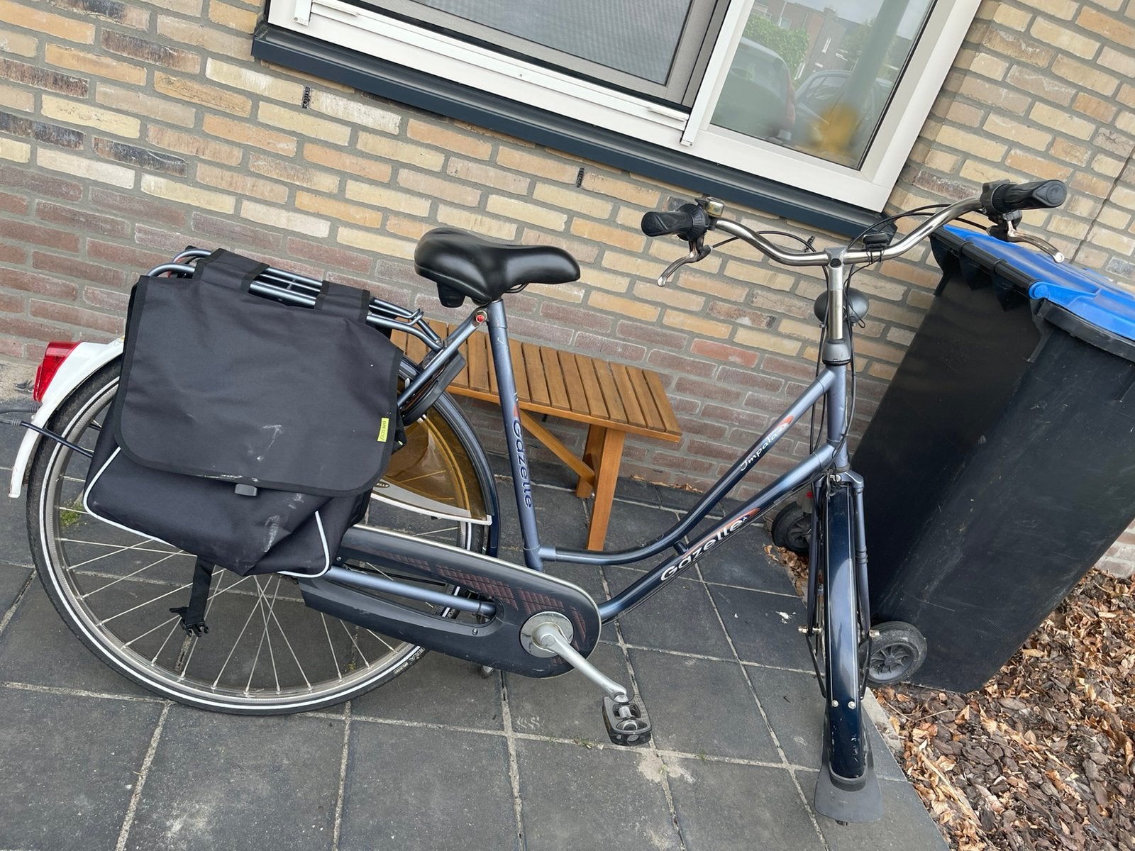 Gazelle Orange Lite damesfiets, Fietsen en Brommers, Fietsen | Dames | Damesfietsen, Gebruikt, Gazelle, Versnellingen, Ophalen of Verzenden