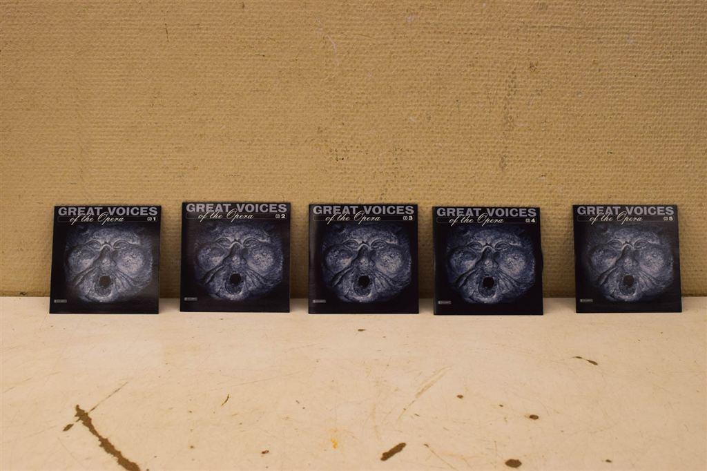 10cd box Great voices of the opera 47817, Ophalen of Verzenden, Gebruikt