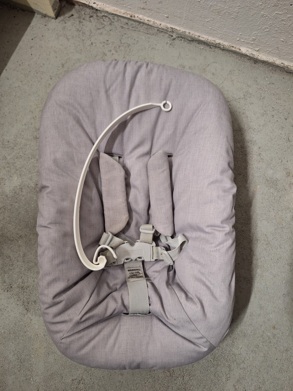 Tripp Trapp Stokke Newbornset, Ophalen of Verzenden, Zo goed als nieuw, Meegroeistoel, Gordel(s)