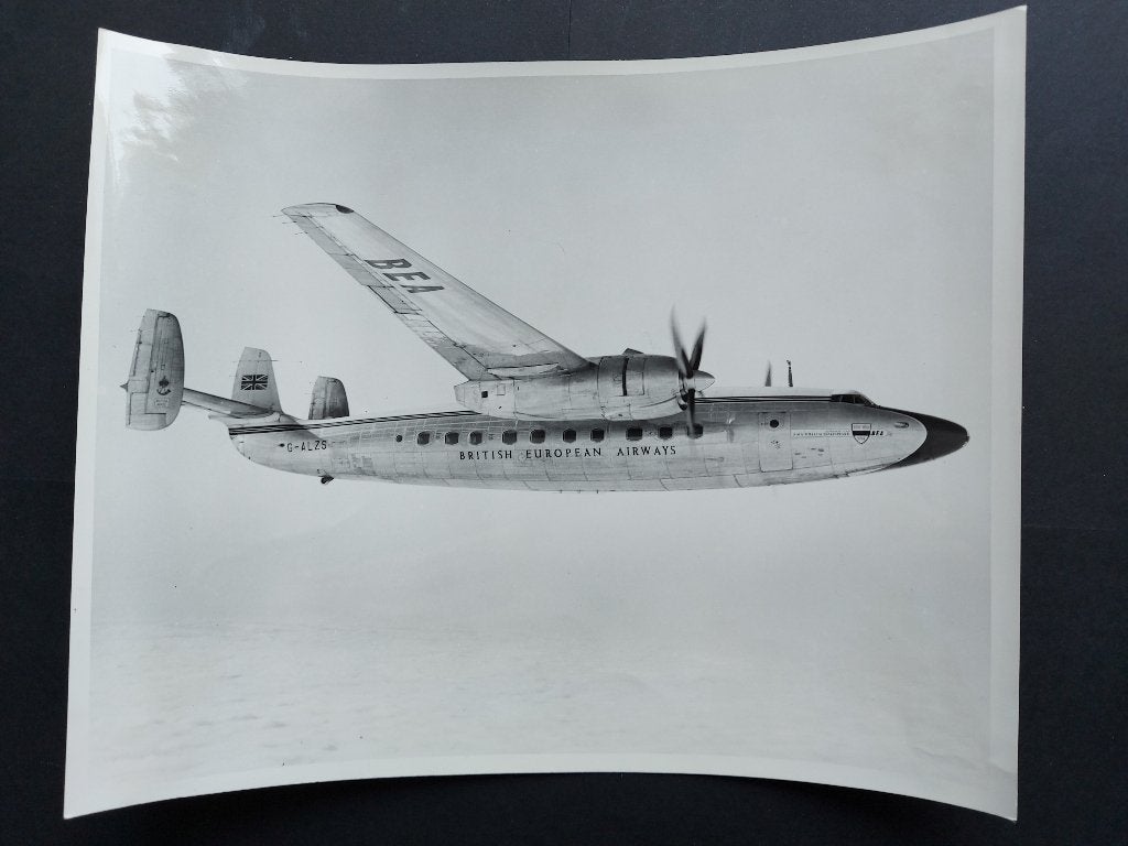 Foto van een BEA Airspeed Ambassador (F798), Ophalen of Verzenden, Gebruikt, Kaart, Foto of Prent