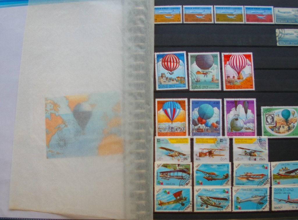 Dik album Vliegtuigen luchtballonnen etc deel 2, Ophalen of Verzenden, Buitenland