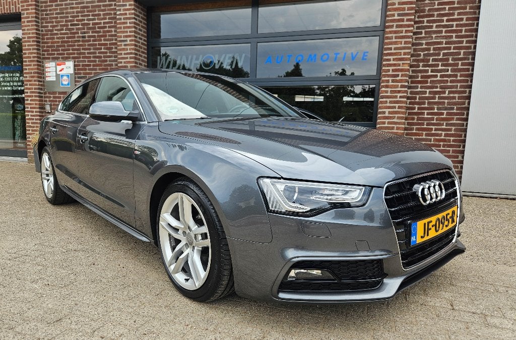 Audi A5 1.8 TFSI S-Line Automaat Cruise control NAP NL AUTO, 4 cilinders, Leder en Stof, Origineel Nederlands, Bedrijf