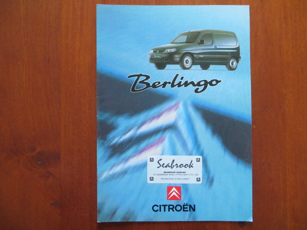 Citroën Berlingo (sept. 1996), Ophalen of Verzenden, Nieuw, Citroën