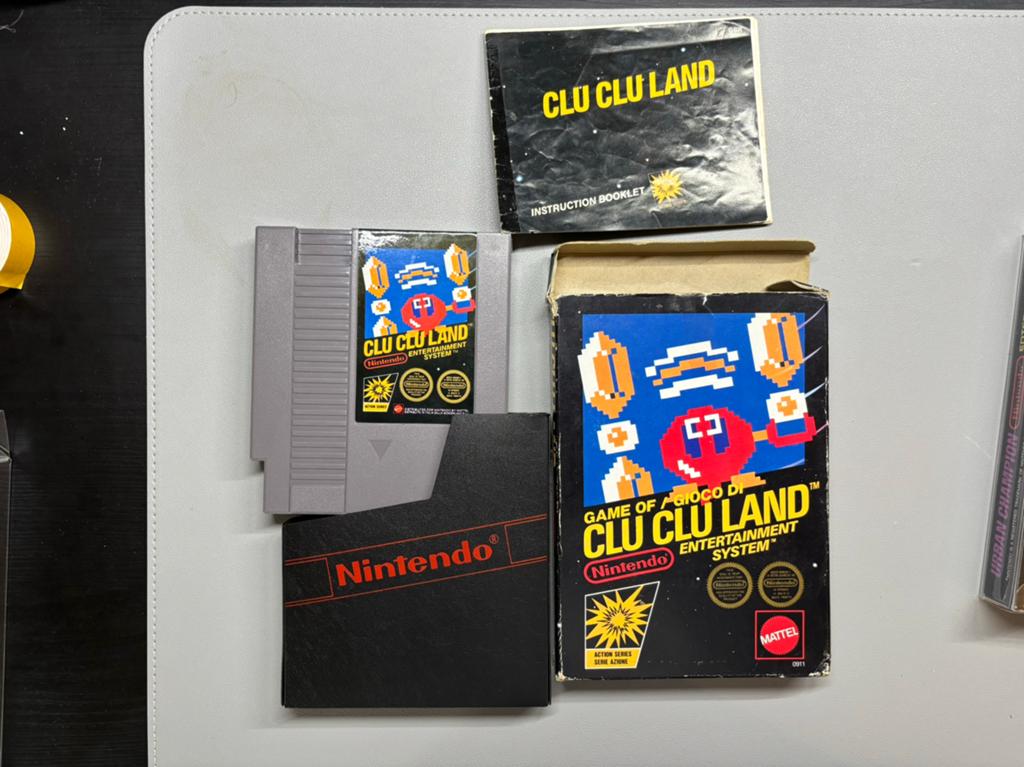 Clu Clu Land - Nintendo NES, 1 speler, Ophalen of Verzenden, Vanaf 3 jaar