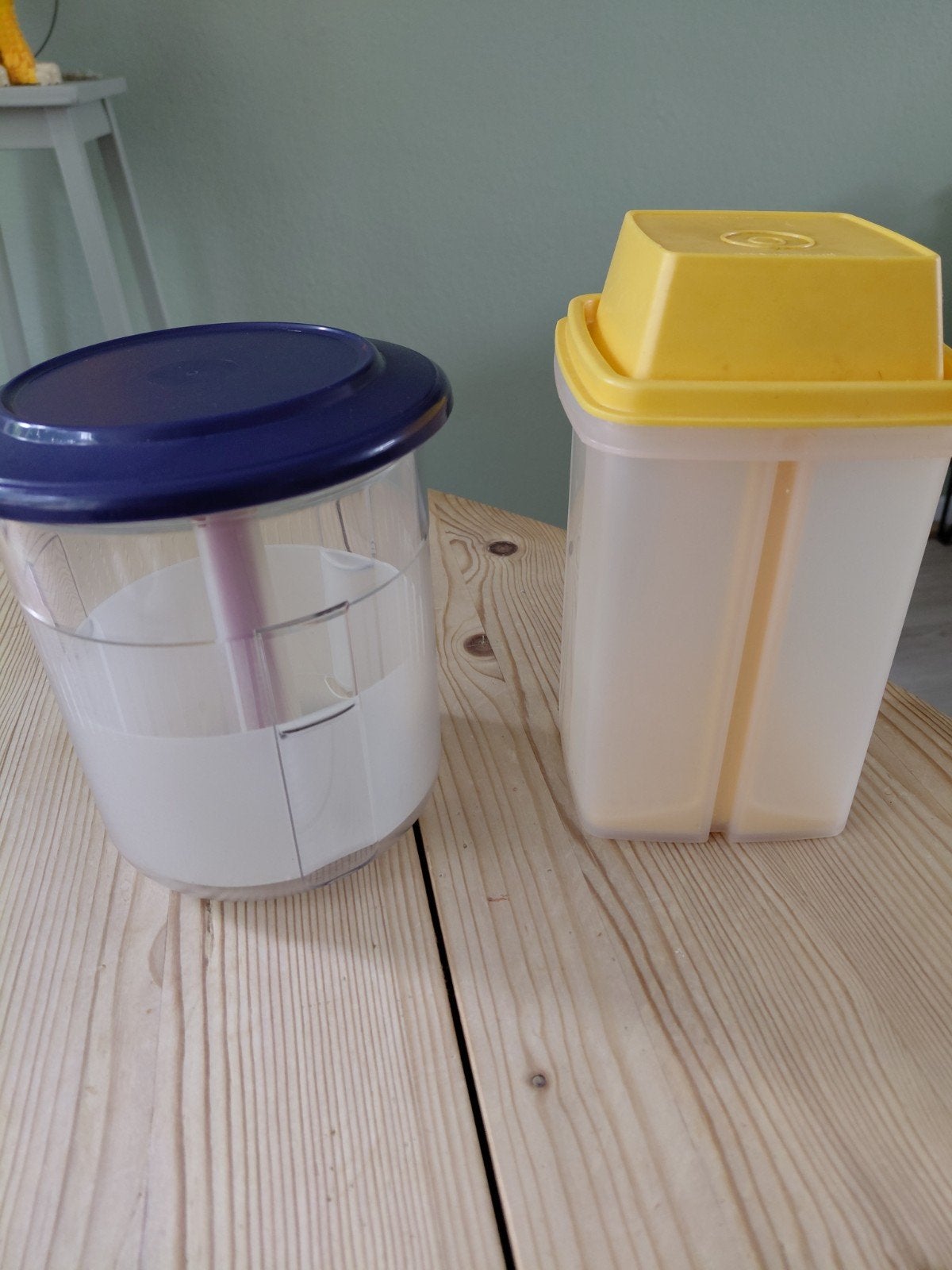 tupperware augurken / uitjes potten, Huis en Inrichting, Ophalen of Verzenden, Gebruikt, Bewaardoos