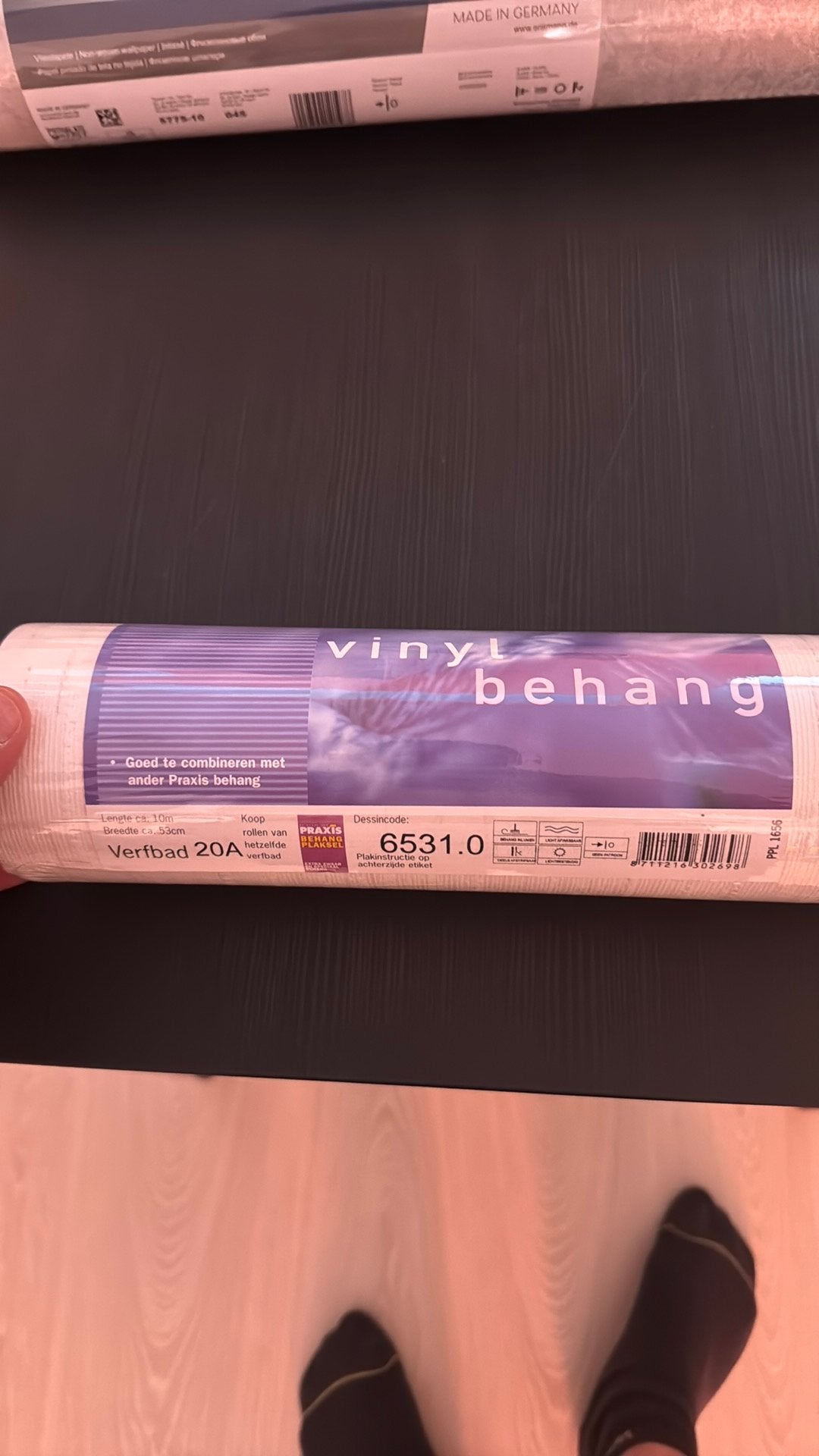 Behang, Ophalen of Verzenden, Grijs