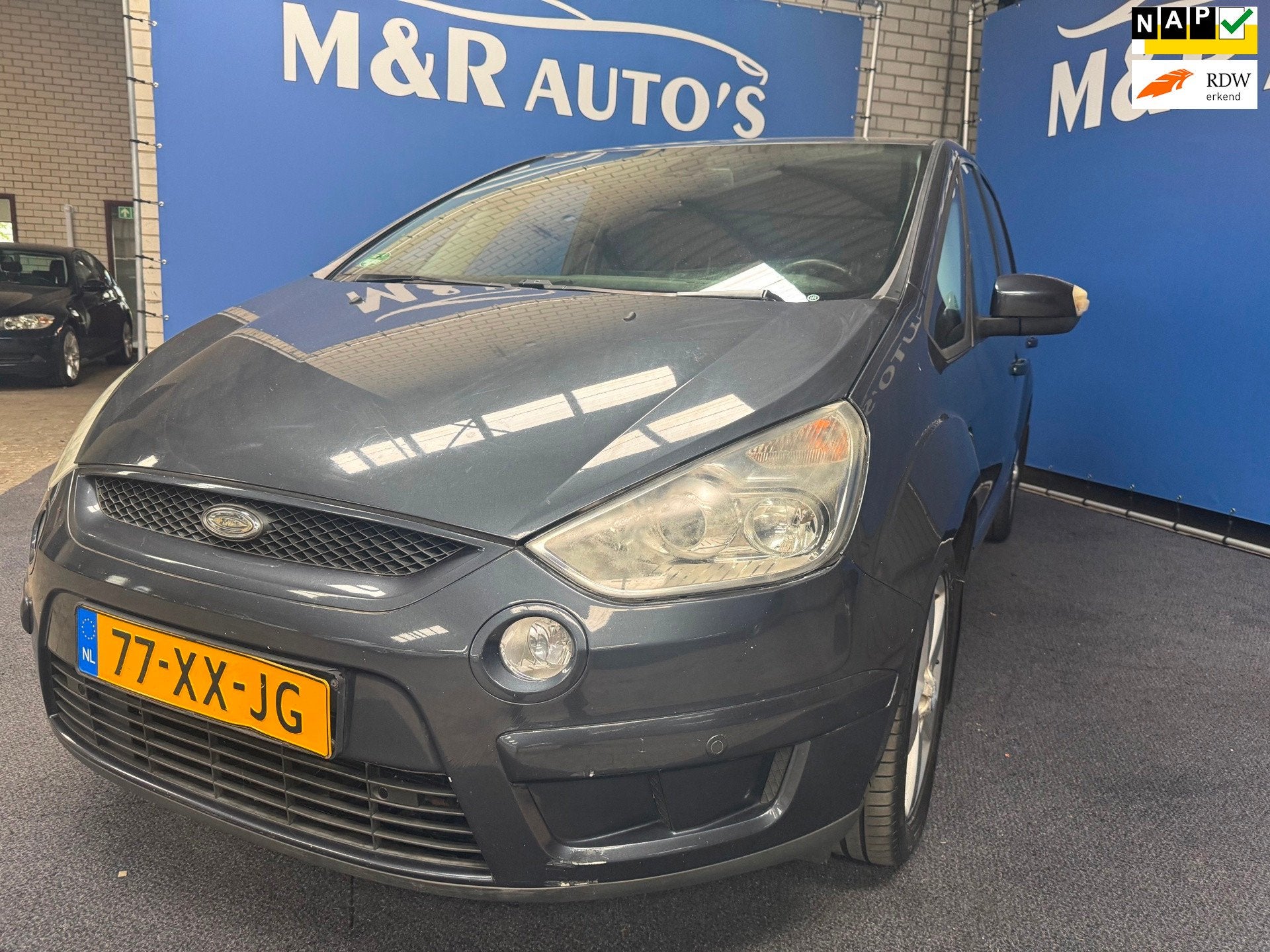 Ford S-Max 2.3-16V Automaat Nieuwe APK, Auto's, Ford, Stof, 4 cilinders, Parkeersensor, 2261 cc
