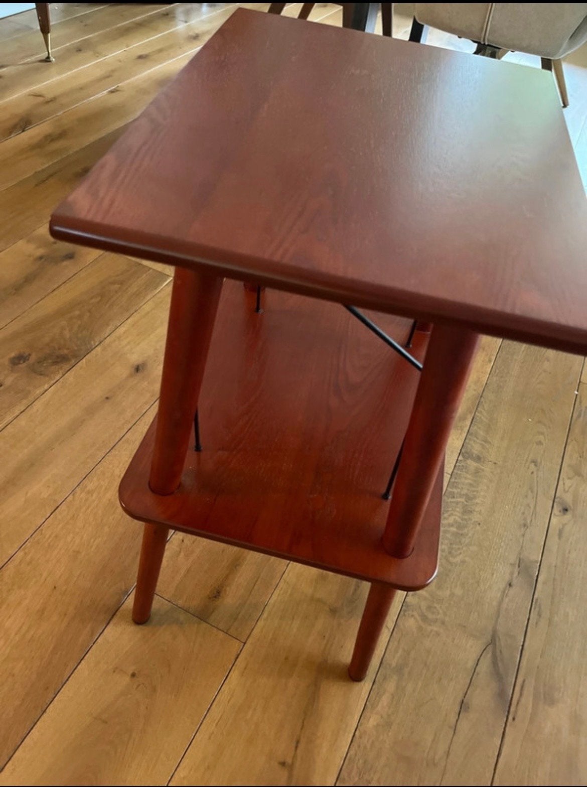 Crosley Manchester Turntable Tafel met Vinyl Opslag Paprika, Ophalen, Minder dan 55 cm, Zo goed als nieuw, 60 cm of meer