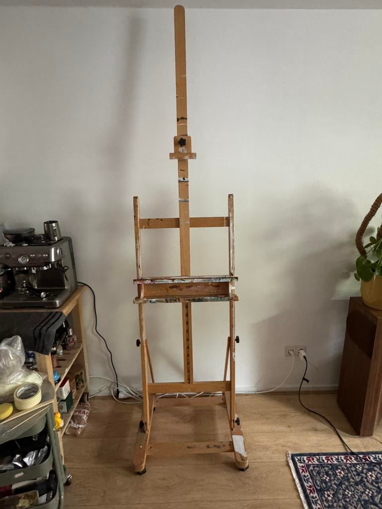 Professional Wooden Easel [Adjustable], Ophalen, Gebruikt