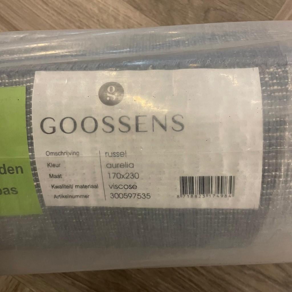 Goossens Russel Aurelia Vloerkleed - 170x230cm, 150 tot 200 cm, 200 cm of meer, Ophalen of Verzenden, Zo goed als nieuw