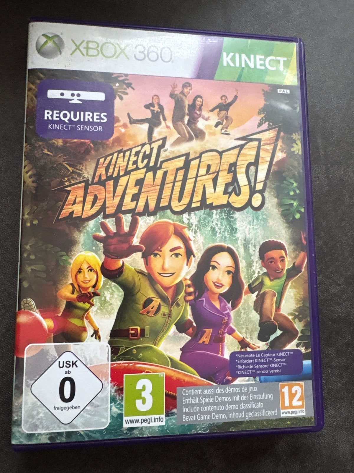 Kinect Adventures! Xbox 360 - Bewegingsgestuurd Avontuur, Avontuur en Actie, 2 spelers, Ophalen of Verzenden, Zo goed als nieuw