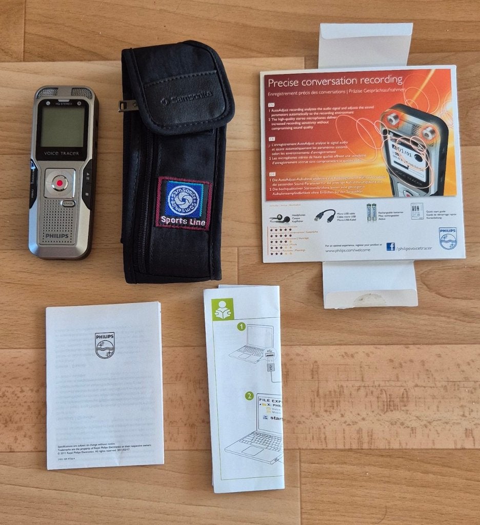 Philips Audio recorder DVT3500., Ophalen of Verzenden, Overige typen