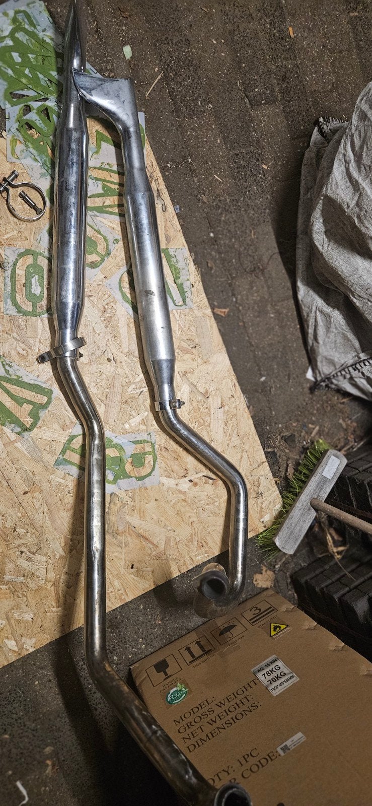 RSV Uitlaten voor Shovelhead - Gebruikt, Ophalen, Gebruikt