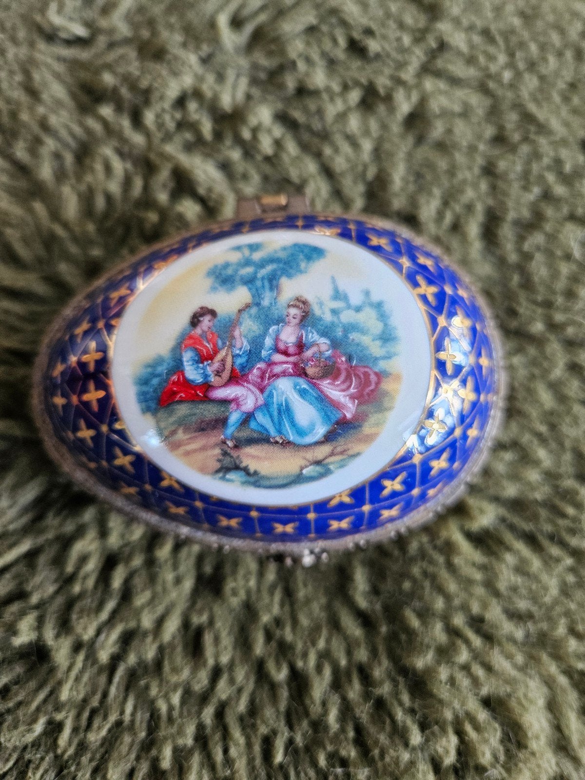 Faberge style ei, Antiek en Kunst, Ophalen of Verzenden