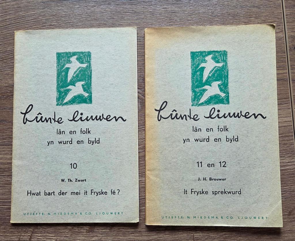 Bûnte liuwen: Friese educatieve boekjes (deel 10, 11, 12), Boeken, Taal | Overige Talen, Gelezen, Non-fictie, Ophalen of Verzenden