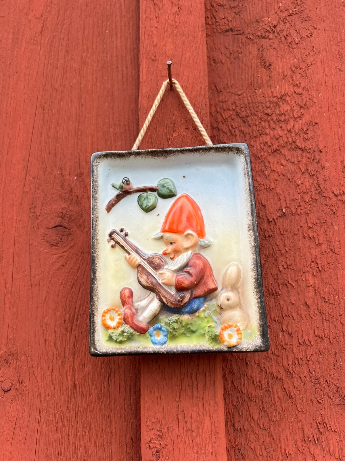 Schattig wandtegeltje, Ophalen of Verzenden