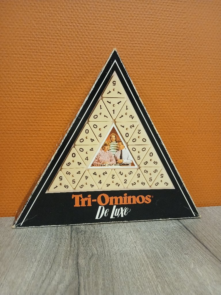 triominos de luxe, Een of twee spelers, Ophalen of Verzenden, Gebruikt, Goliath