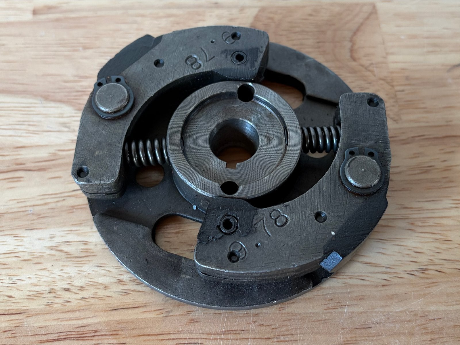 Originele koppeling Puch Maxi E50 3-2-klauws aanloopmodel, Verzenden, Gebruikt, Overige typen