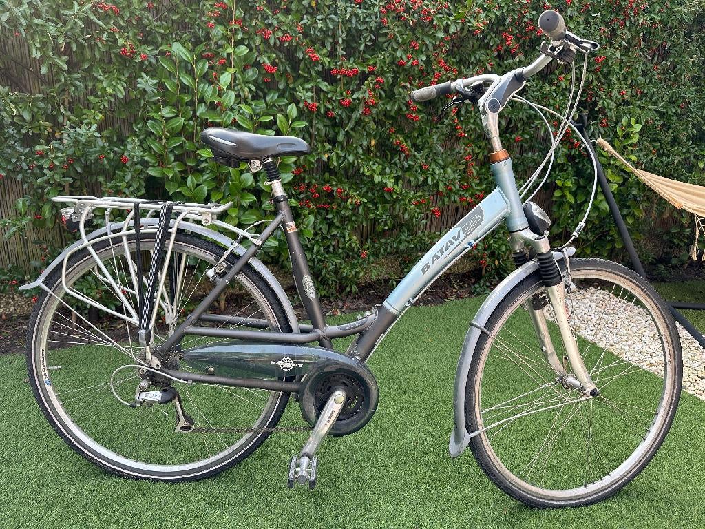 Damesfiets Batavus Cayuca, Fietsen en Brommers, Ophalen, Terugtraprem, Batavus, 53 tot 56 cm