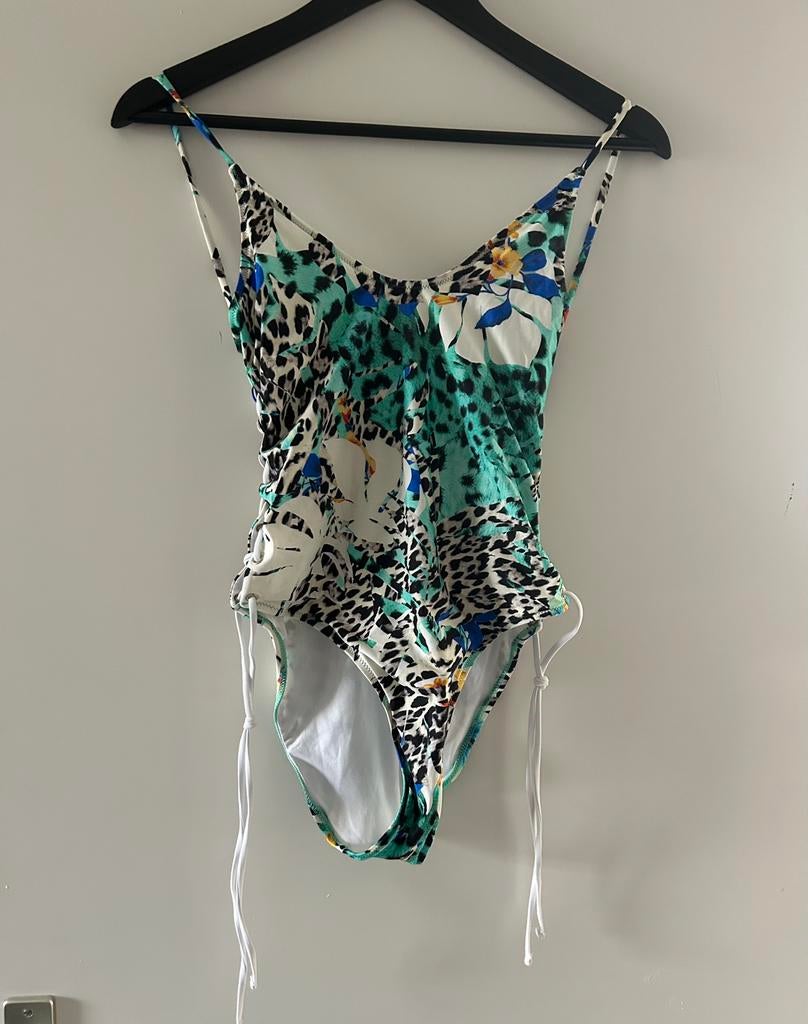 Guess badpak turquoise, maat M, Ophalen of Verzenden, Nieuw, Overige kleuren, Badpak