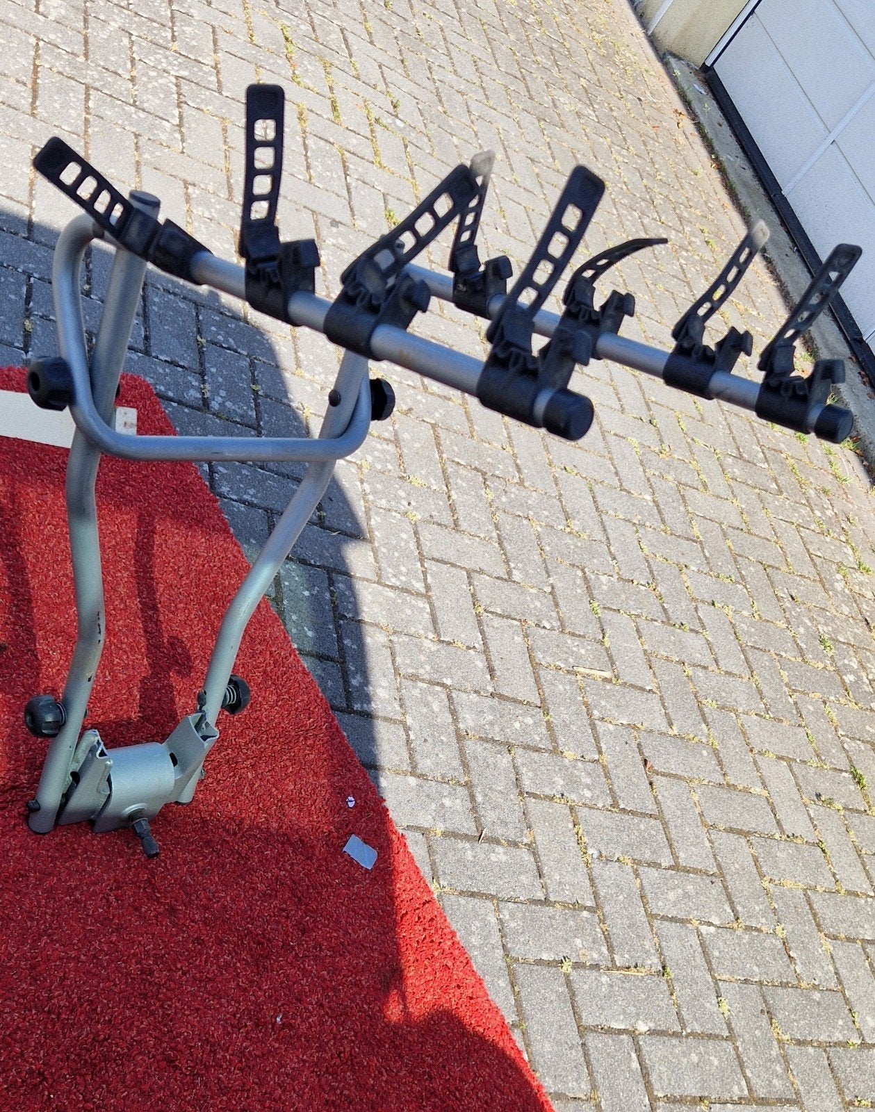 Thule fietsdrager HangOn 4 9708 Trekhaak Fietsdrager, Auto diversen, Fietsendragers, Ophalen, Gebruikt, Trekhaakdrager, Elektrische fiets