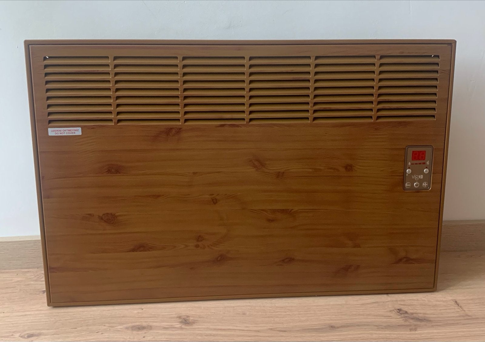 Vigo Digitale Elektrische Convector Kachel - 1000 Watt, Ophalen, 30 tot 80 cm, 60 tot 150 cm, 800 watt of meer