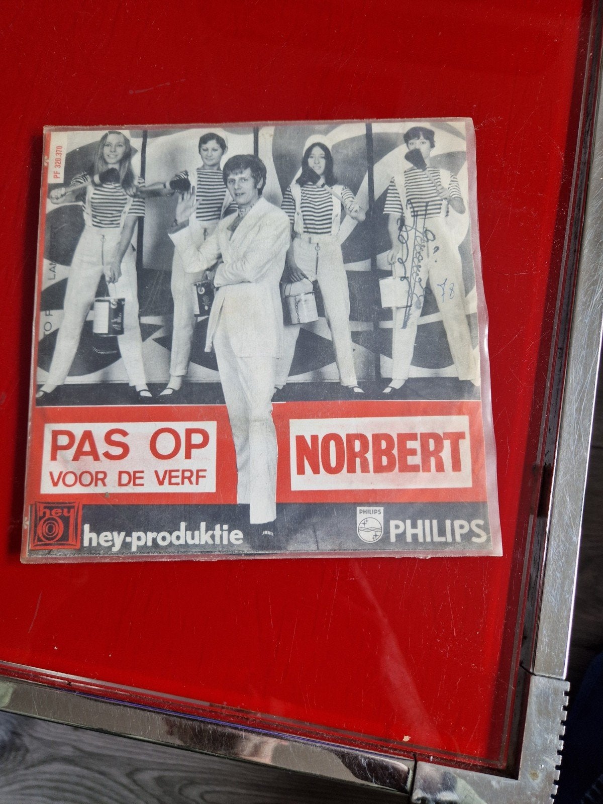 Norbert Pas op voor de verf. ( PIRATEN HITS), Cd's en Dvd's, Vinyl Singles, Gebruikt, 7 inch, Ophalen of Verzenden, Nederlandstalig
